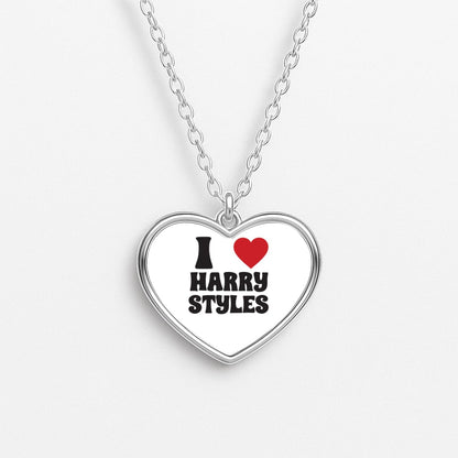 I Love Harry Heart Necklace