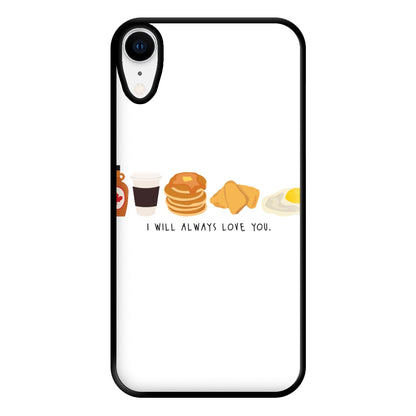 I Will Always Love You - Harry Phone Case for iPhone XR