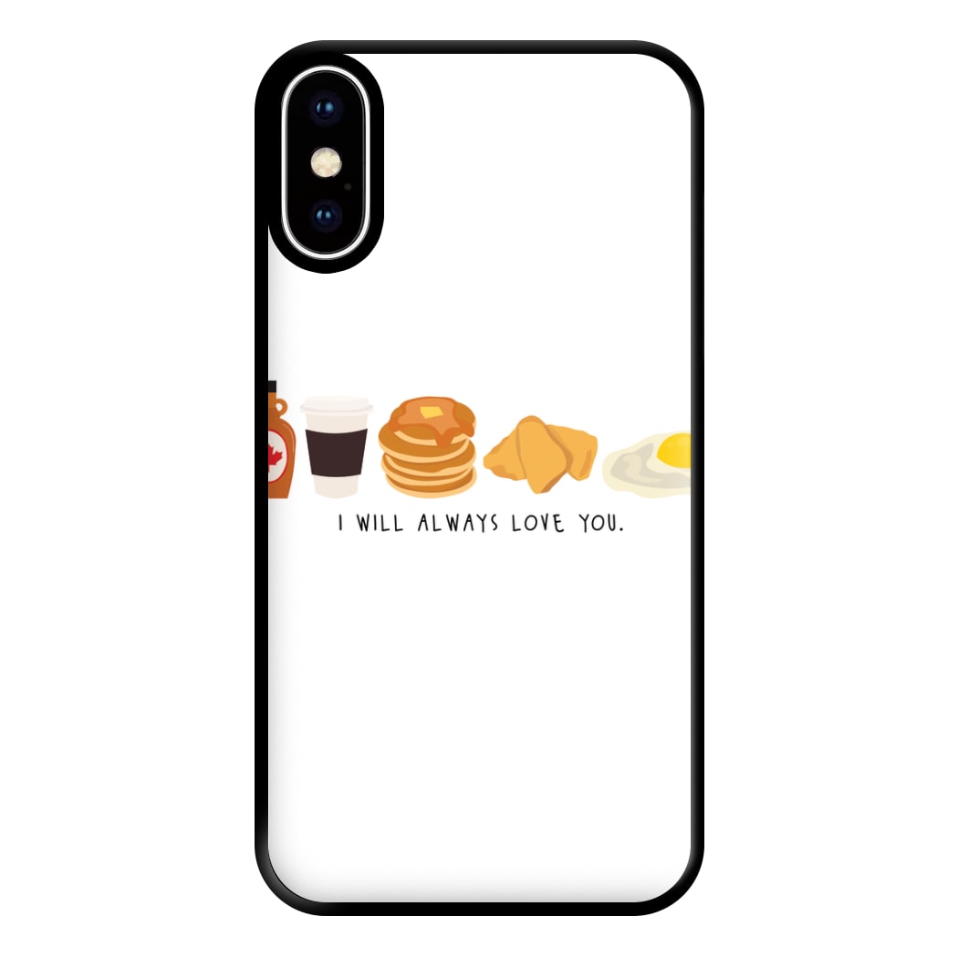 I Will Always Love You - Harry Phone Case for iPhone XS Max