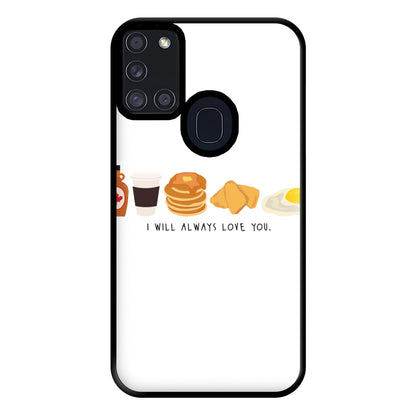 I Will Always Love You - Harry Phone Case for Galaxy A21s