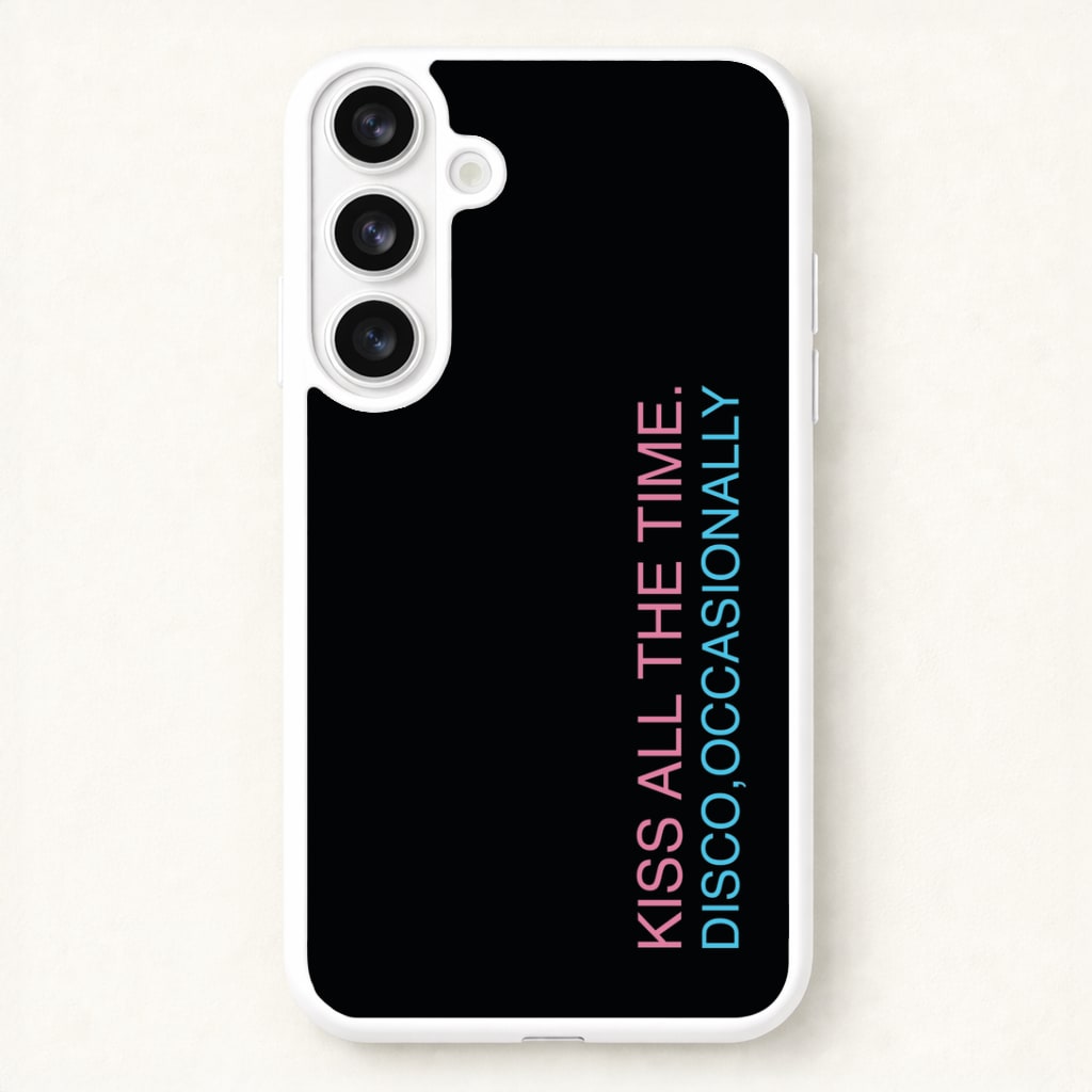 Disco Occasionally Text Phone Case for Galaxy S26