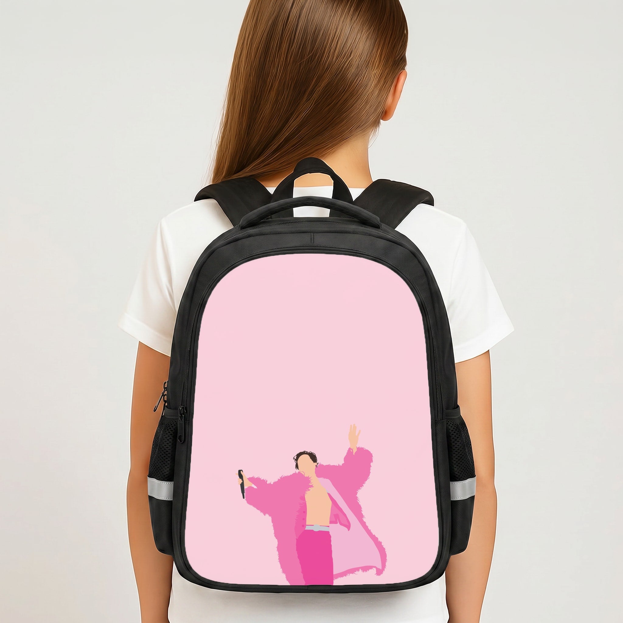 Harry Pink Coat  Backpack