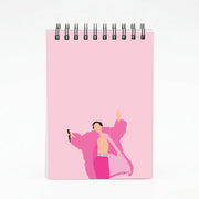 Harry Pink Coat  Notebook 4