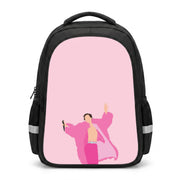 Harry Pink Coat  Backpack 1