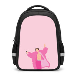 Harry Pink Coat  Backpack