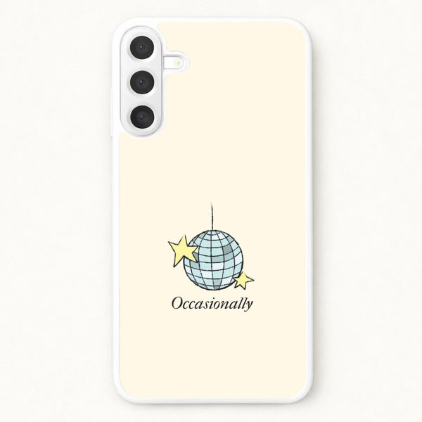 Ocasionally Discoball Phone Case for Galaxy A17
