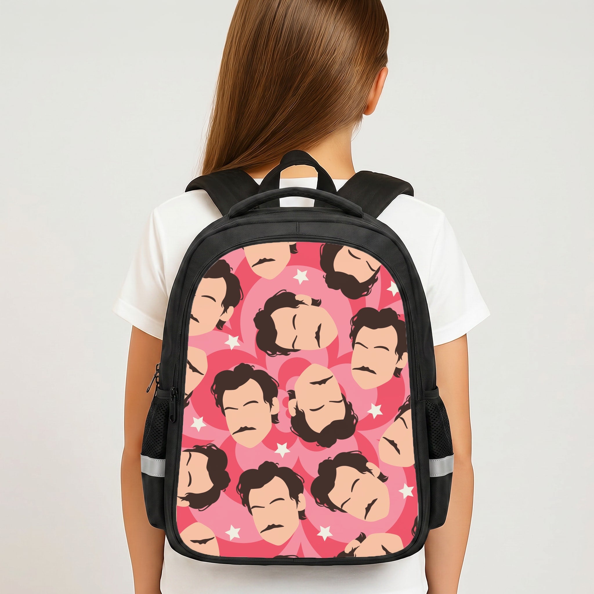 Harry Faceless Pattern Backpack