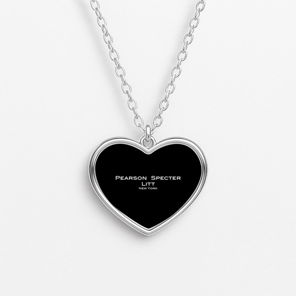 Pearson Specter Litt - Suits Heart Necklace