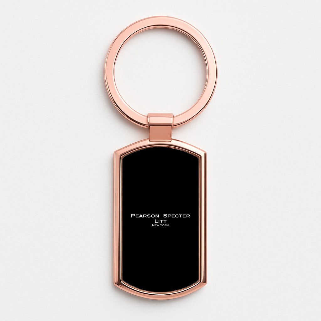 Pearson Specter Litt - Suits Rose Gold Keyring