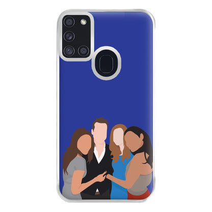 Cast - Suits Phone Case for Galaxy A21s