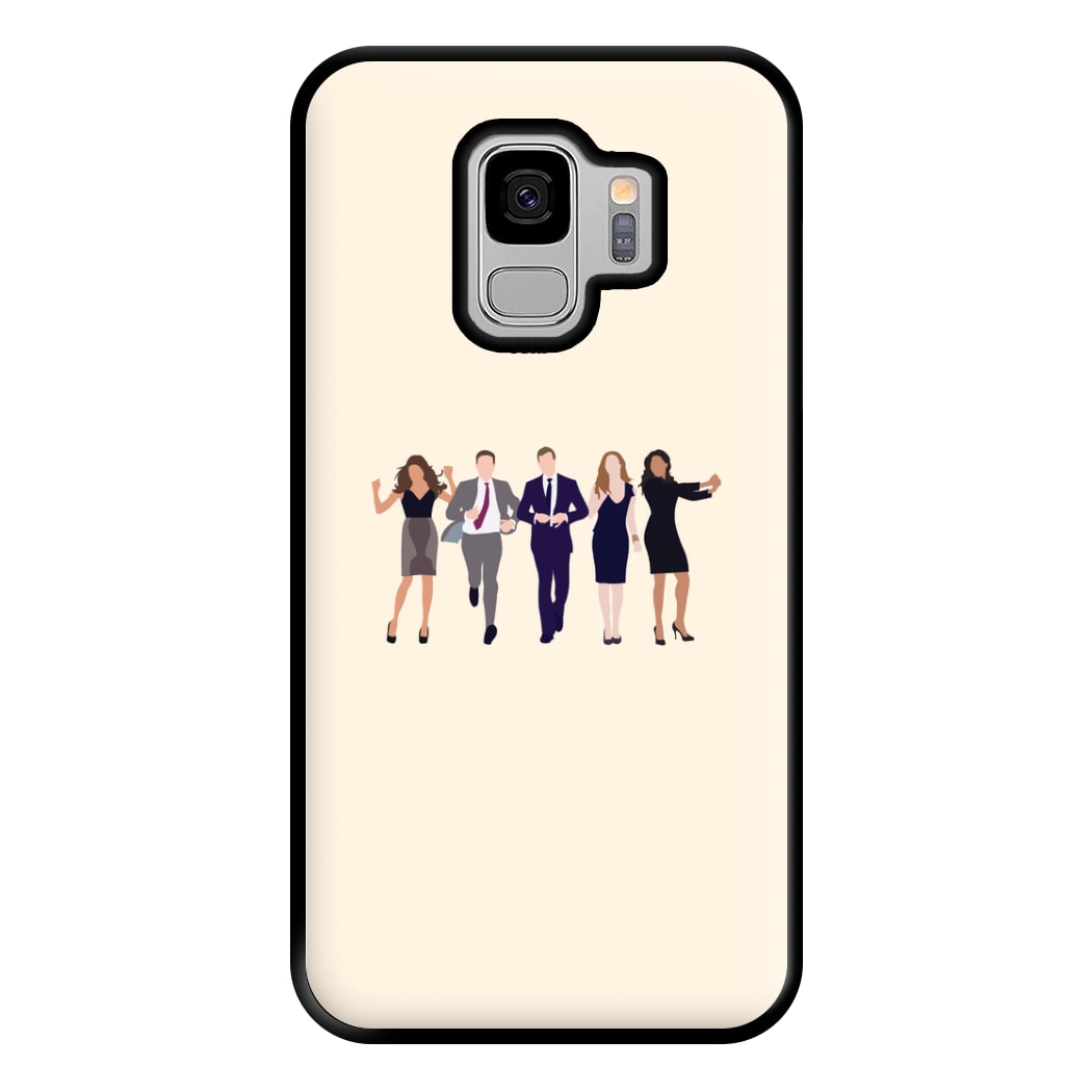 Whole Cast - Suits Phone Case for Galaxy S9 Plus