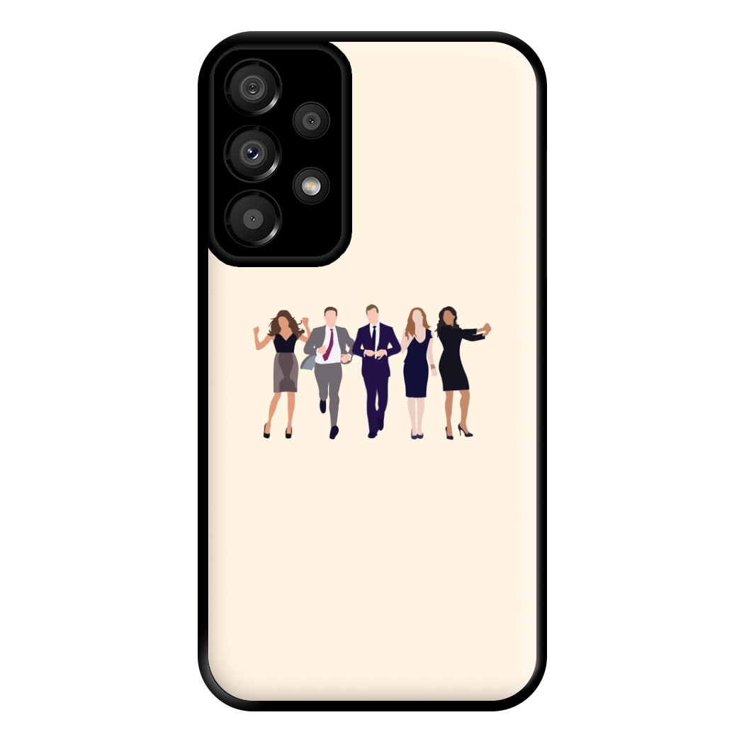 Whole Cast - Suits Phone Case for Galaxy A33