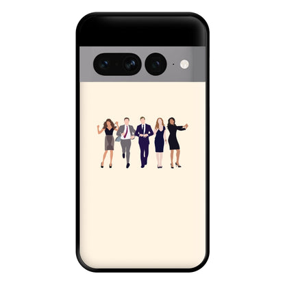 Whole Cast - Suits Phone Case for Google Pixel 7 Pro