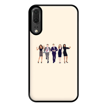 Whole Cast - Suits Phone Case for Huawei P20