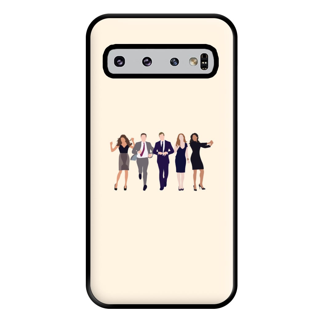 Whole Cast - Suits Phone Case for Galaxy S10 Plus