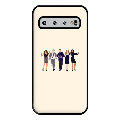 Whole Cast - Suits Phone Case for Galaxy S10 Plus