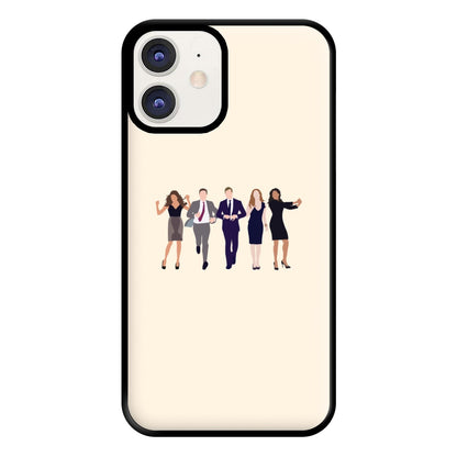 Whole Cast - Suits Phone Case for iPhone 12 / 12 Pro