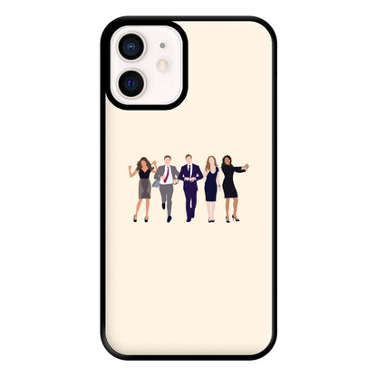 Whole Cast - Suits Phone Case for iPhone 12 Mini