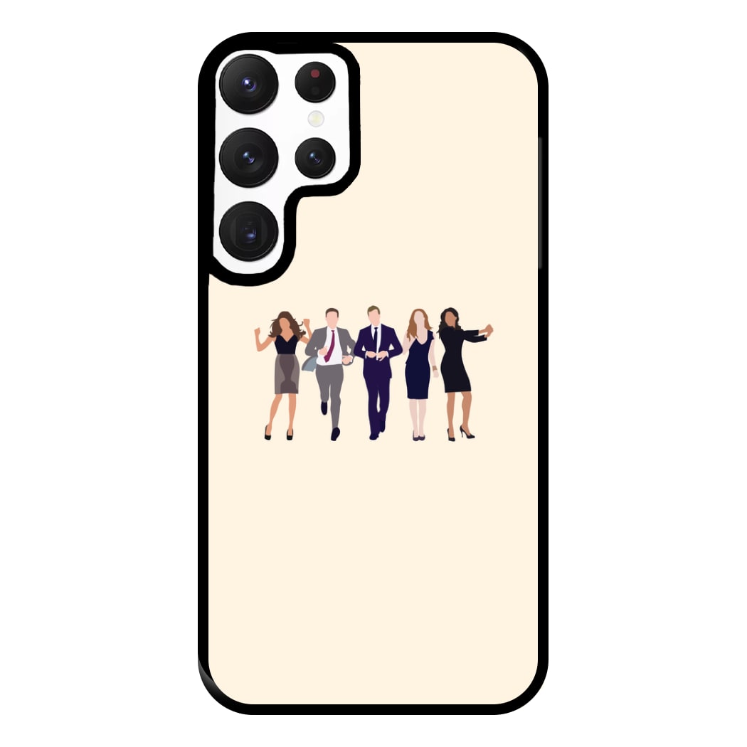 Whole Cast - Suits Phone Case for Galaxy S22 Ultra