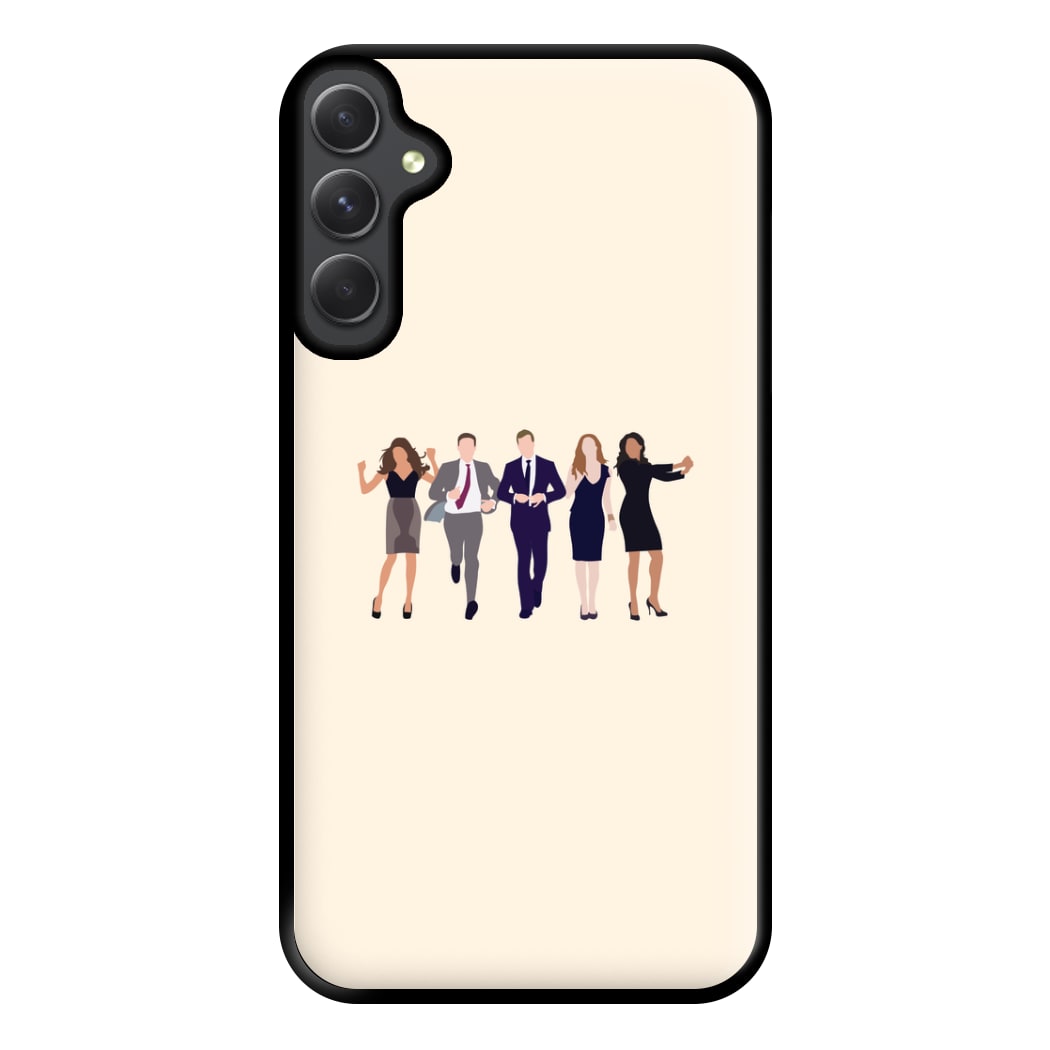 Whole Cast - Suits Phone Case for Galaxy A34