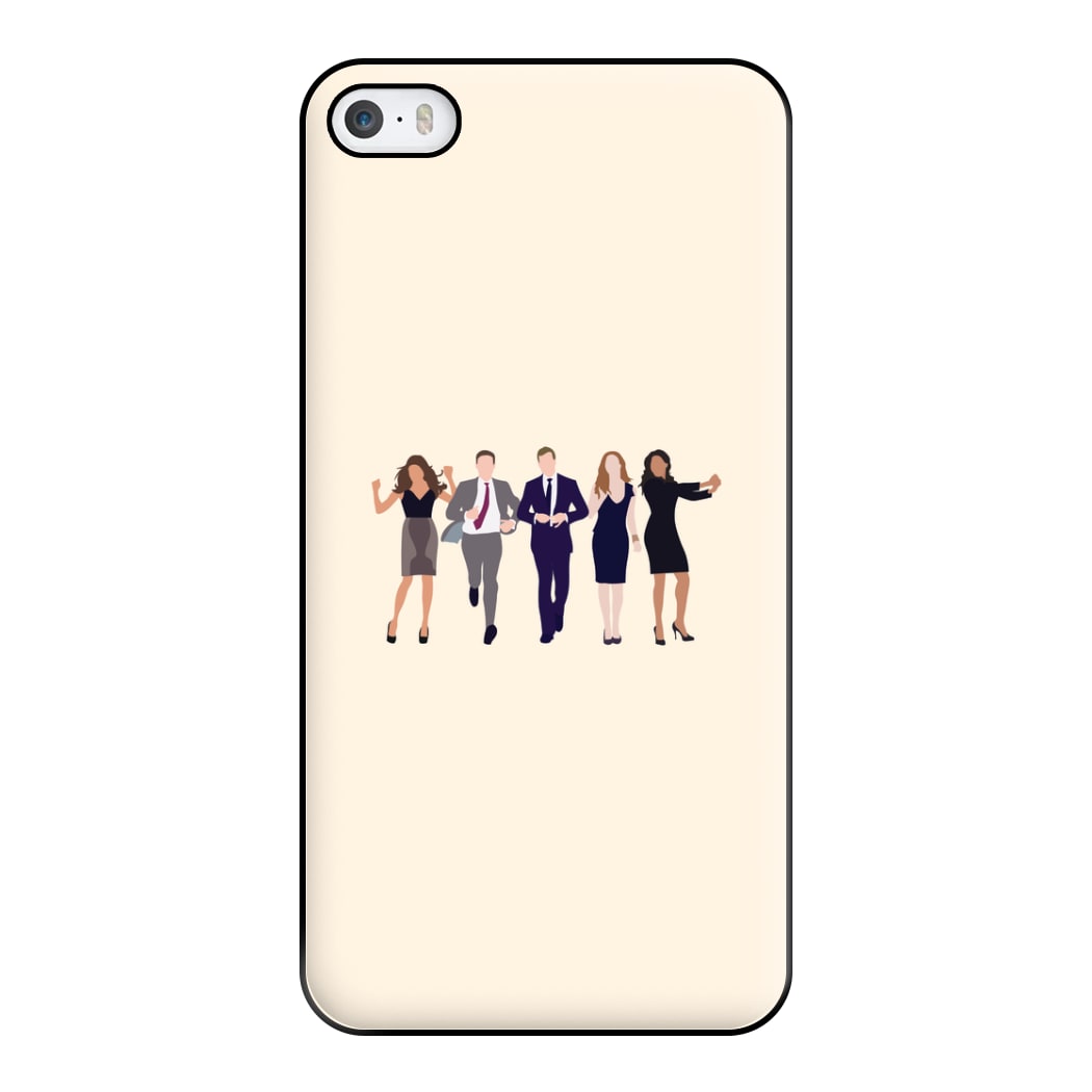 Whole Cast - Suits Phone Case for iPhone 5 / 5s / SE 2016