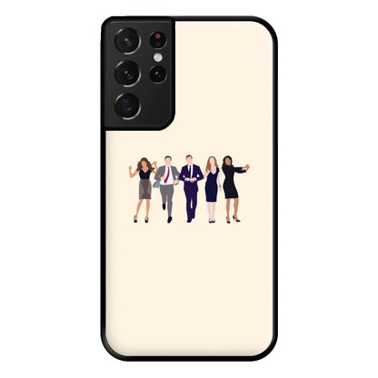 Whole Cast - Suits Phone Case for Galaxy S21 Ultra