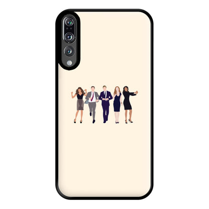 Whole Cast - Suits Phone Case for Huawei P20 Pro