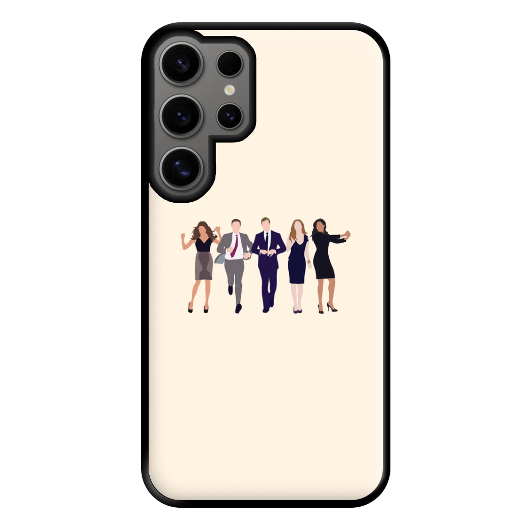 Whole Cast - Suits Phone Case for Galaxy S24 Ultra