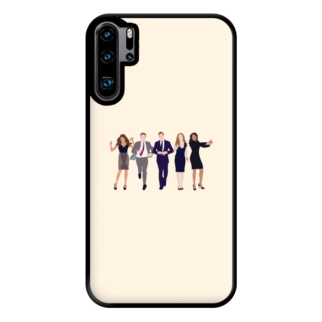 Whole Cast - Suits Phone Case for Huawei P30 Pro