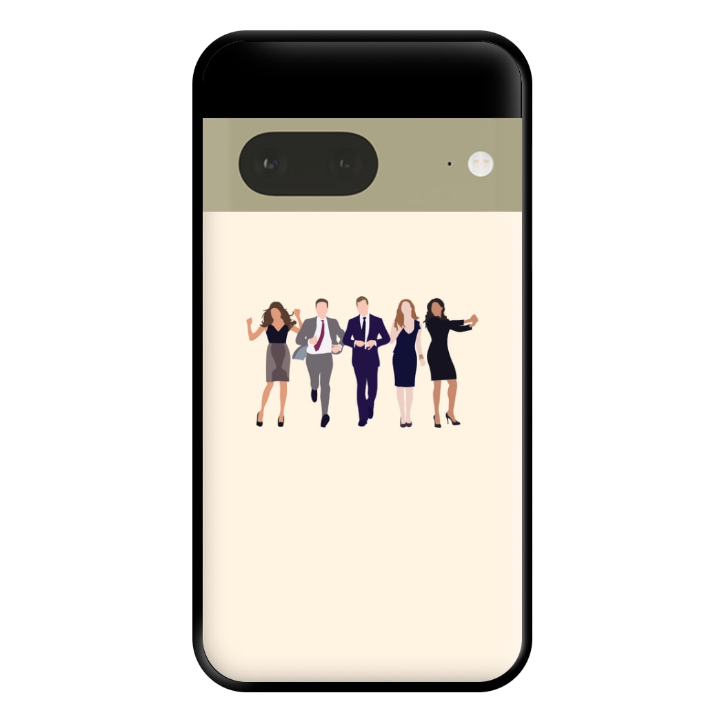 Whole Cast - Suits Phone Case for Google Pixel 7a