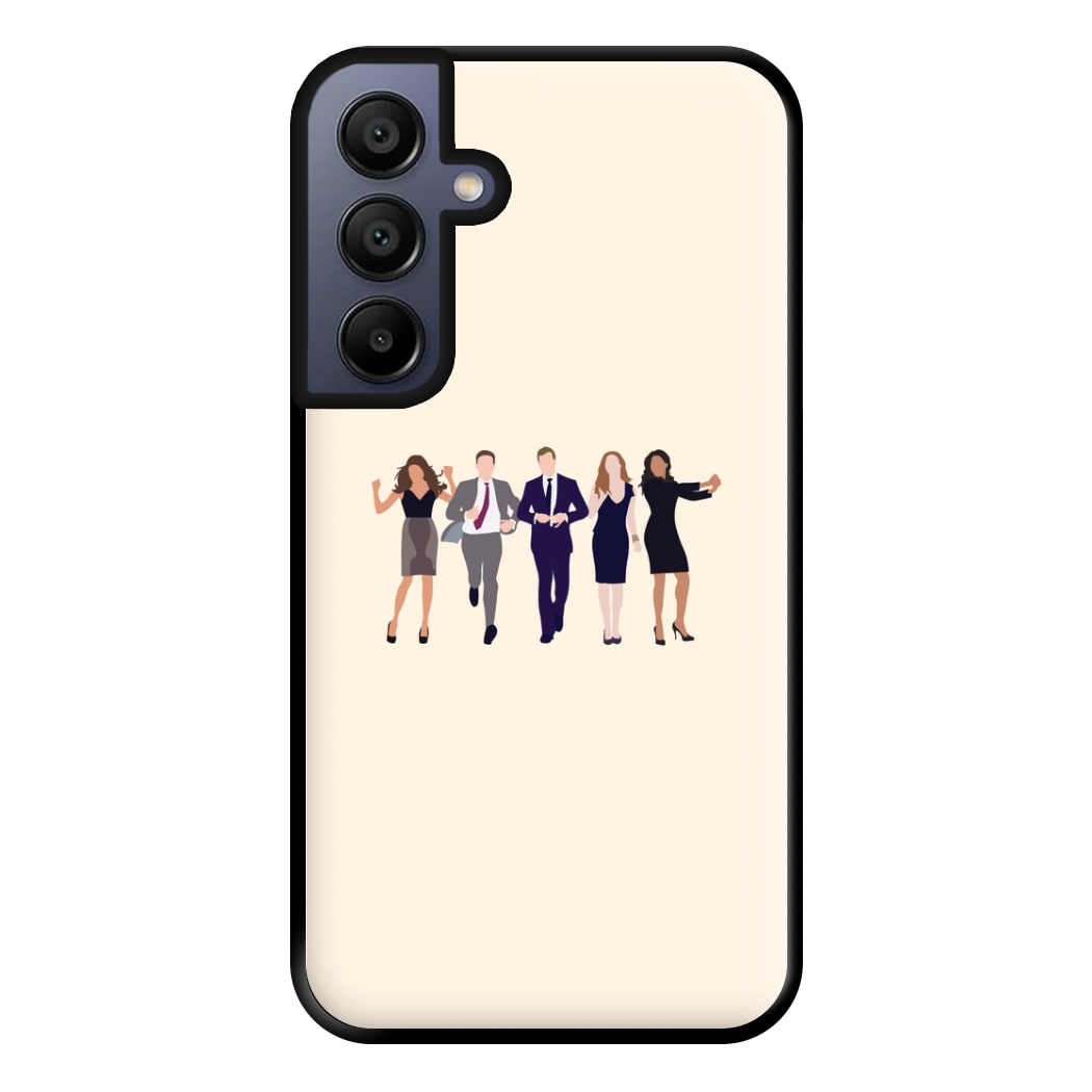 Whole Cast - Suits Phone Case for Galaxy A15