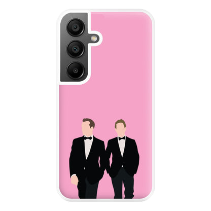 Harvey And Michael Phone Case for Galaxy A55