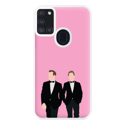 Harvey And Michael Phone Case for Galaxy A21s