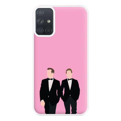 Harvey And Michael Phone Case for Galaxy A71