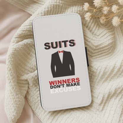 Winners Don't Make Excuses Wallet Phone Case