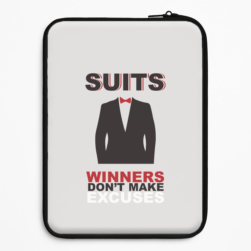 Winners Don't Make Excuses Laptop Sleeve