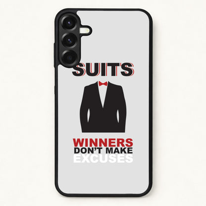 Winners Don't Make Excuses Phone Case for Galaxy A37