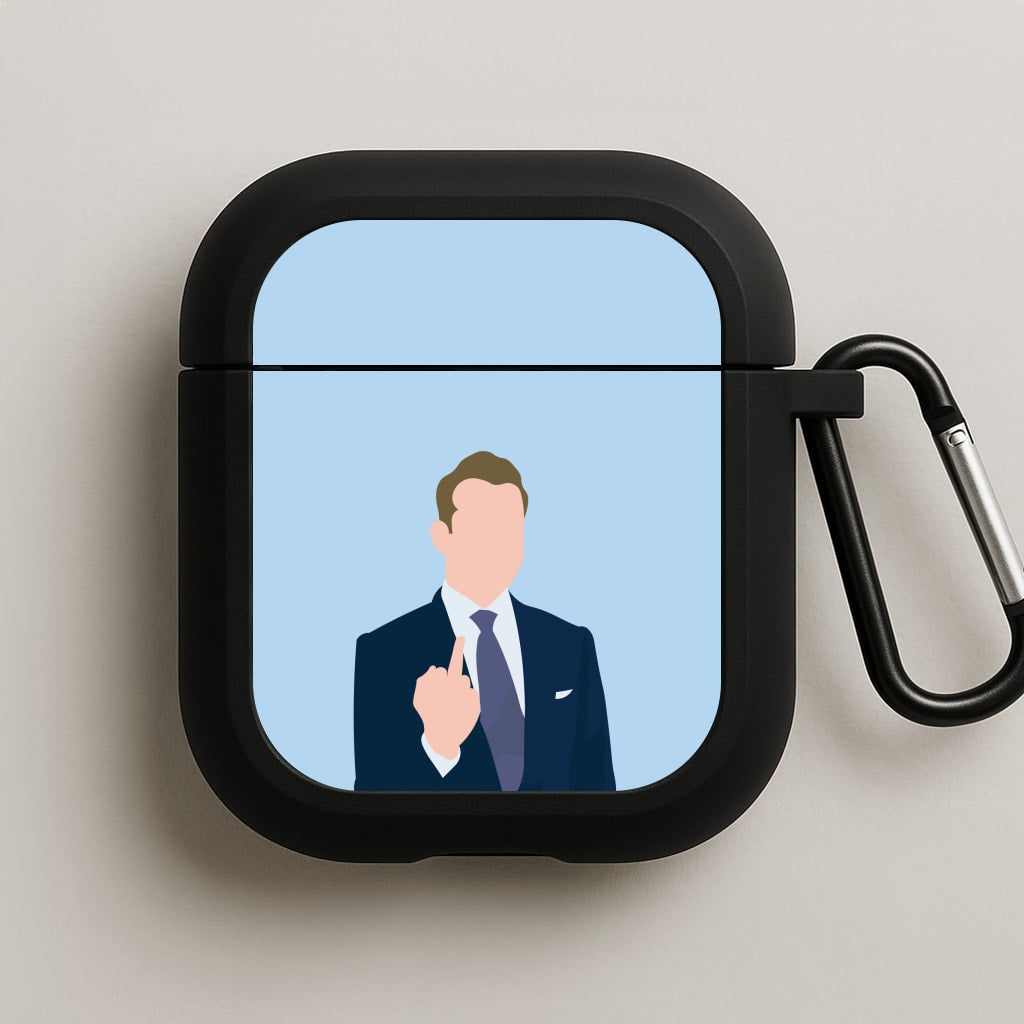 Middle Finger AirPods Case