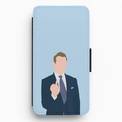 Middle Finger Flip / Wallet Phone Case