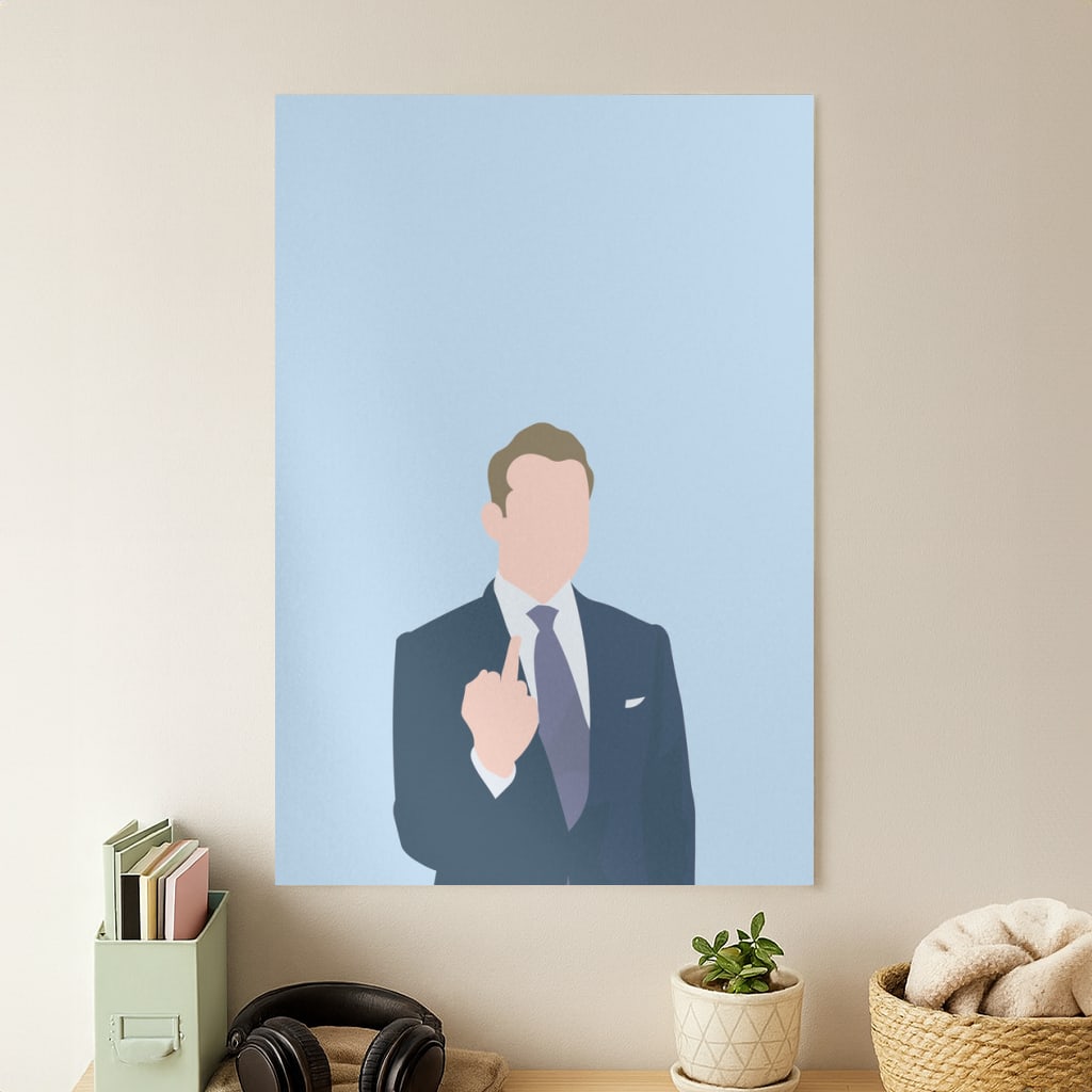 Middle Finger Poster