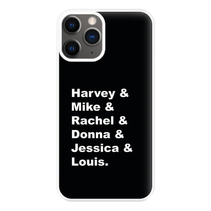 Character Names Phone Case for iPhone 12 Pro Max