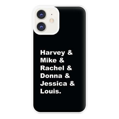 Character Names Phone Case for iPhone 11