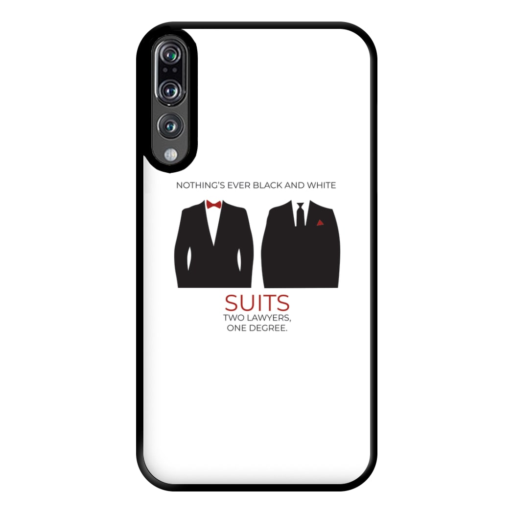 Nothings Ever Black And White Phone Case for Huawei P20 Pro