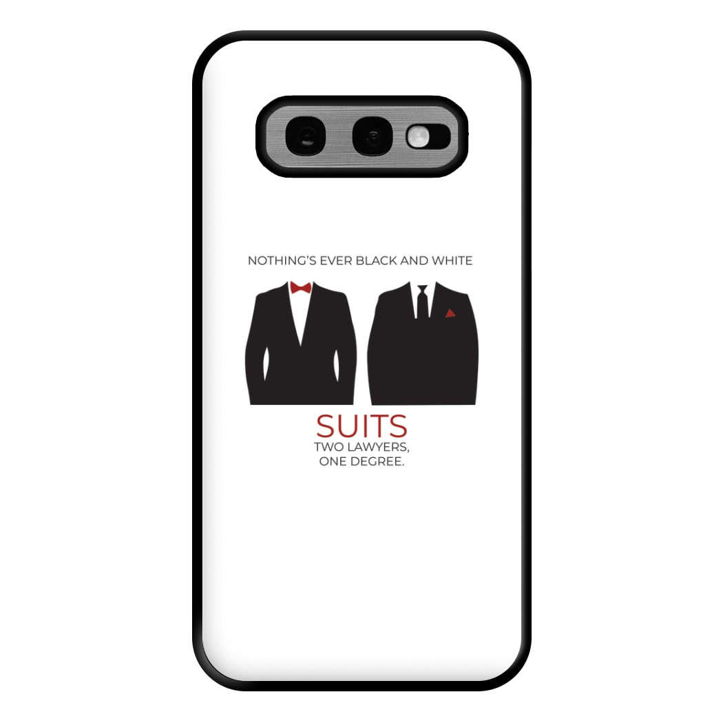 Nothings Ever Black And White Phone Case for Galaxy S10e