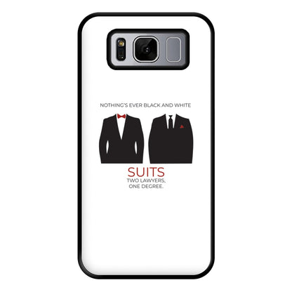 Nothings Ever Black And White Phone Case for Galaxy S8 Plus