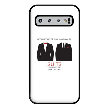 Nothings Ever Black And White Phone Case for Galaxy S10 Plus