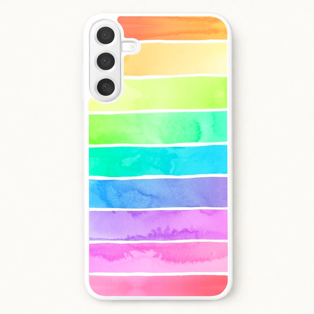 Summer Rainbow Stripes Phone Case