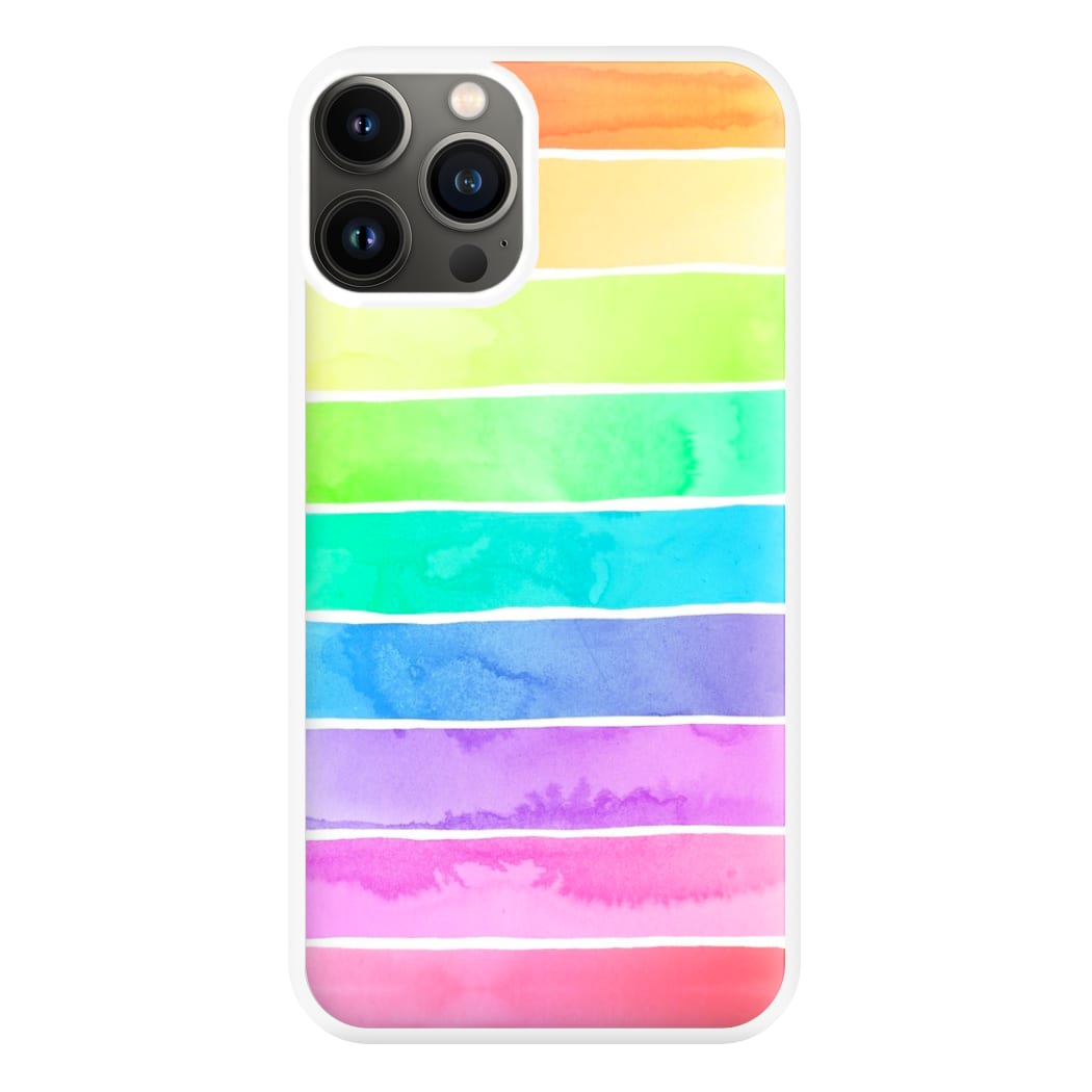 Summer Rainbow Stripes Phone Case for iPhone 11 Pro Max