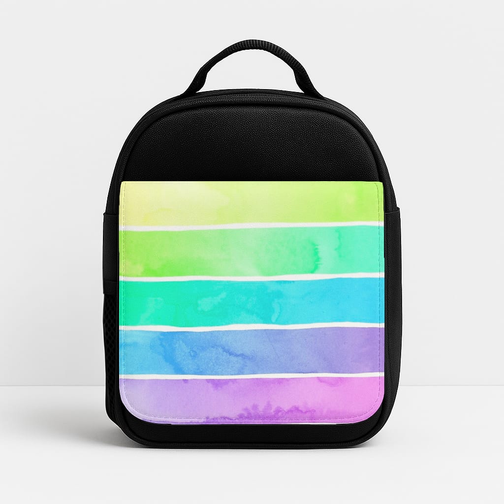 Summer Rainbow Stripes Lunchbox