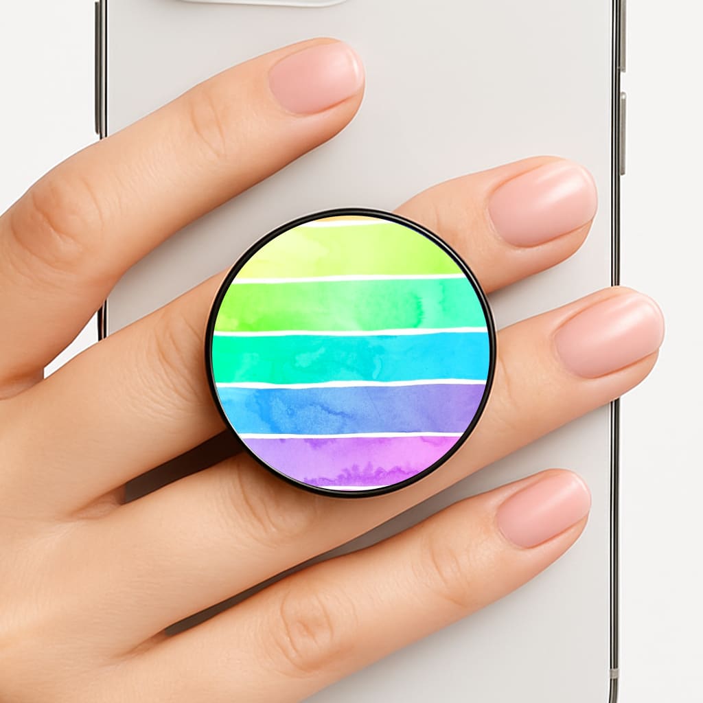 Summer Rainbow Stripes FunGrip